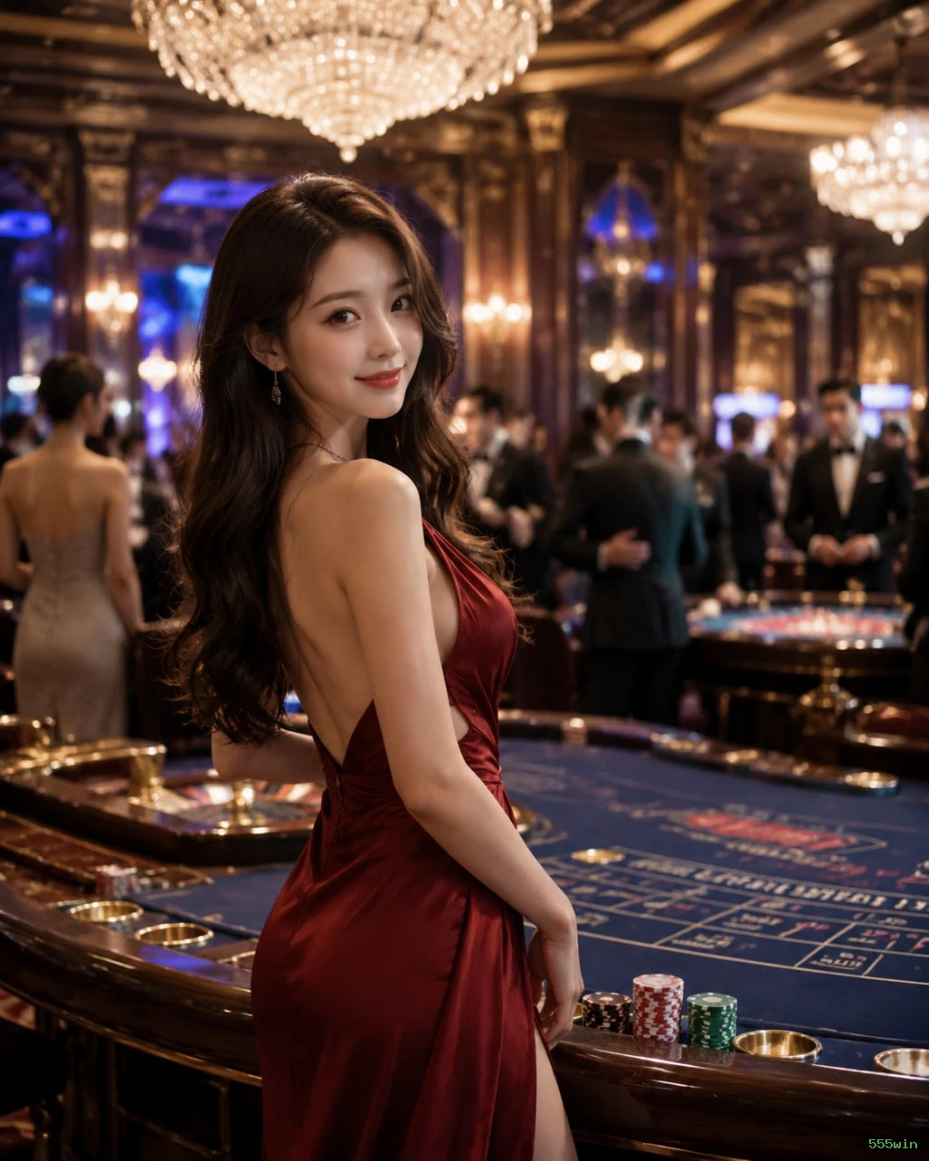 Mesa de Blackjack 555win