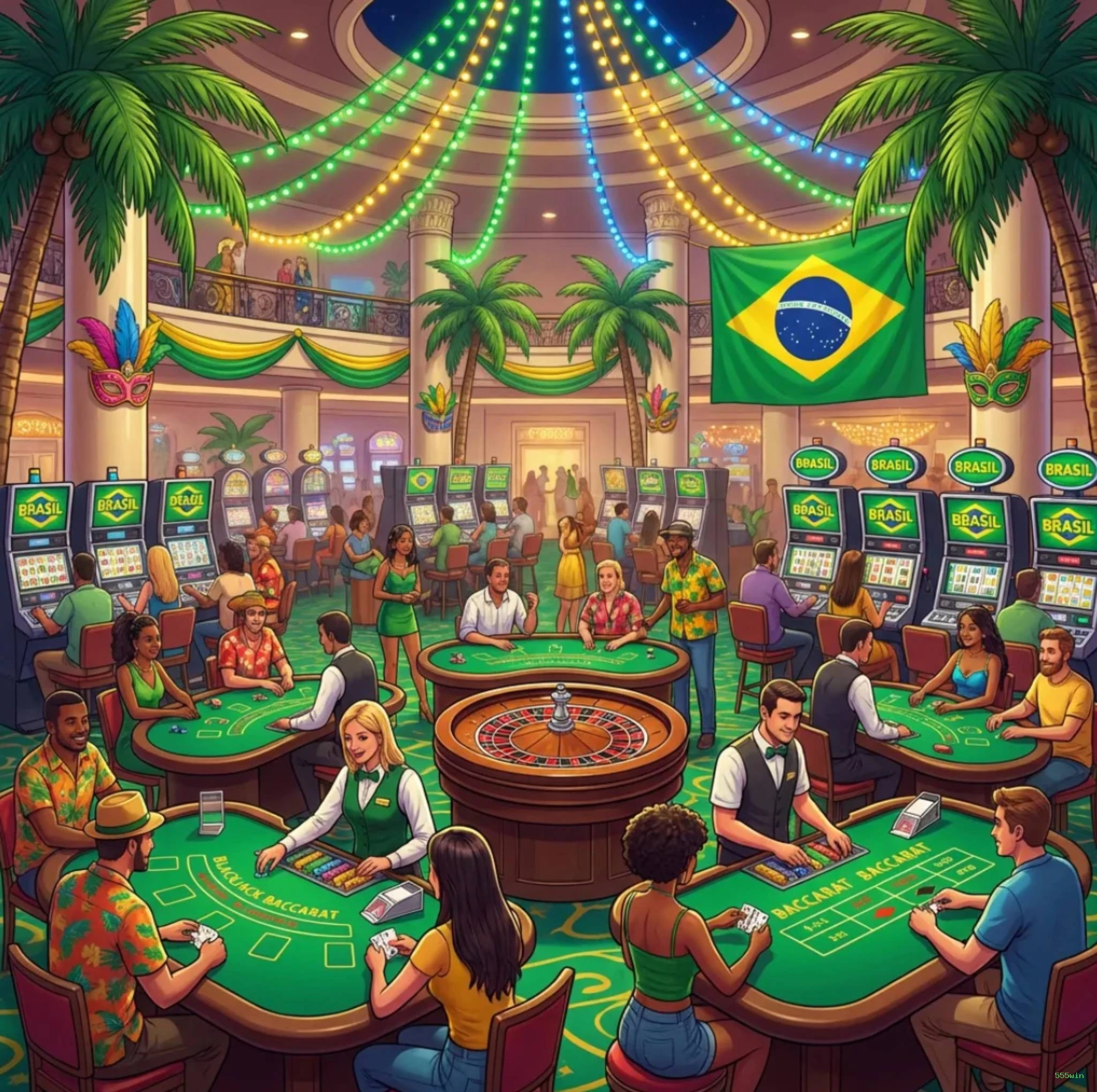 Benefícios da Conta 555win